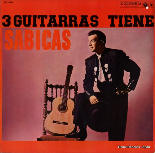 SABICAS 3 guitarras tiene sabicas SL-1080