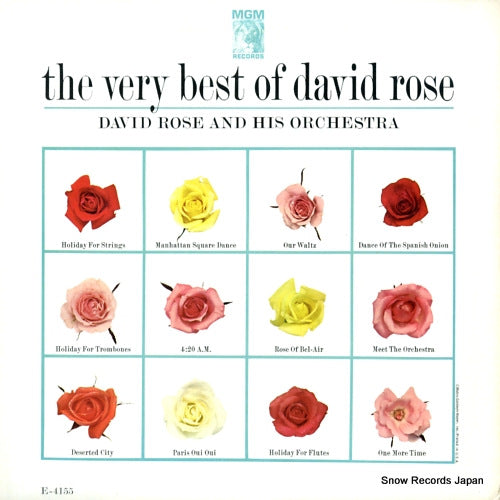 ROSE, DAVID the very best of david rose E-4155