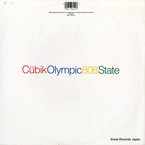 808 STATE cubik / olympic ZANG5T