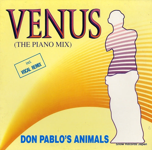 DON PABLO'S ANIMALS venus (the piano mix) ZYX6633-12