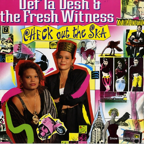 DEF LA DESH AND THE FRESH WITNESS check out the ska 145.754-5