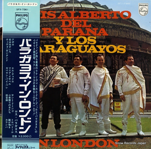 LOS PARAGUAYOS luis alberto del parana y los paragayos in london SFX-7361