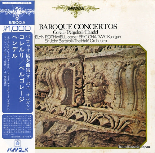 BARBIROLLI, JOHN baroque concertos UDL-3085-Y