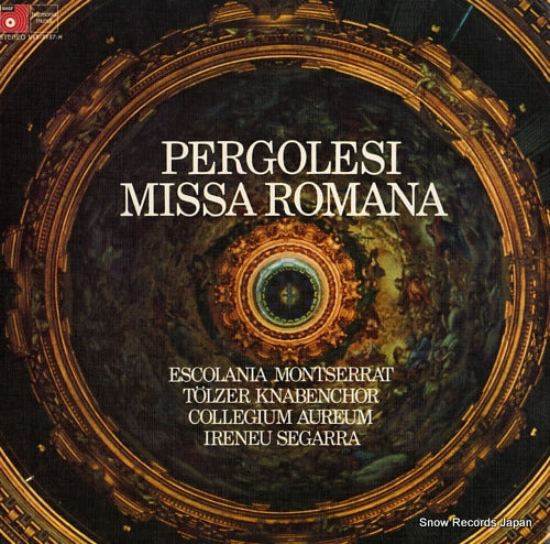 SEGARRA, IRENEU O.S.B. pergolesi; missa romana ULX-3157-H