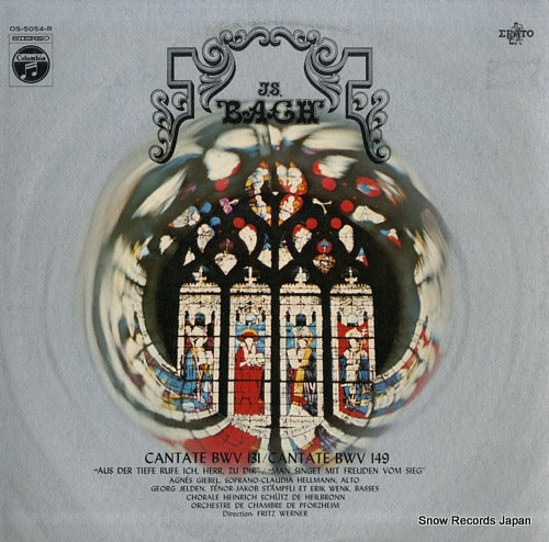 WERNER, FRITZ bach; cantate bwv 131 / cantate bwv 149 OS-5054-R