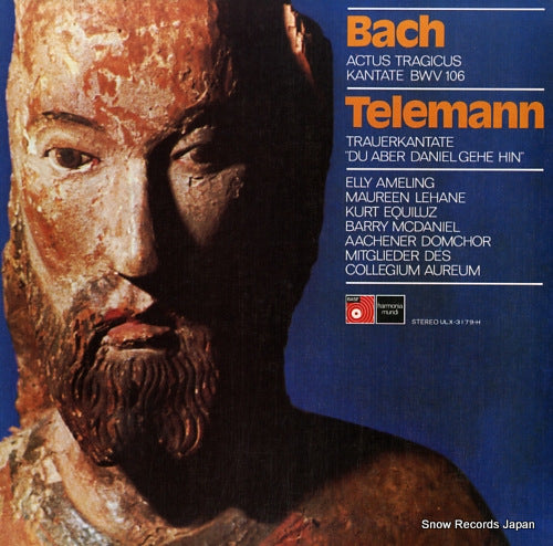 POHL, RUDOLF bach; actus tragicus kantate bwv 106 ULX-3179-H