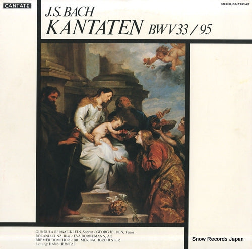 HEINTZE, HANS bach; kantaten bwv33 / 95 OC-7232-KT