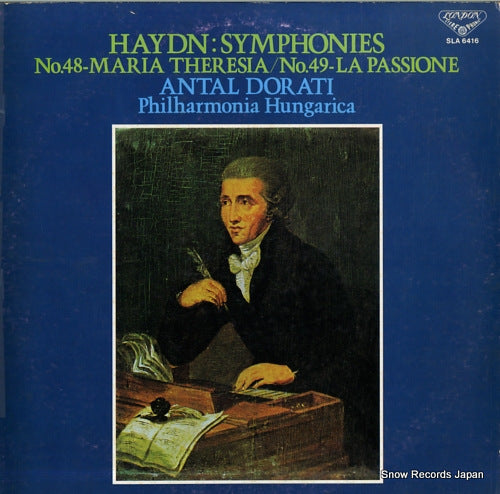 DORATI, ANTAL haydn; symphonies no.48 "maria theresia" / no.49 "la passione" SLA-6416