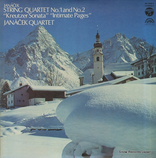 JANACEK QUARTET janacek; string quartet no.1 and no.2 OP-7006-S