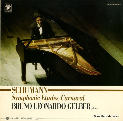 GELBER, BRUNO-LEONARDO schumann; symphonic etudes / carnaval EAC-70042