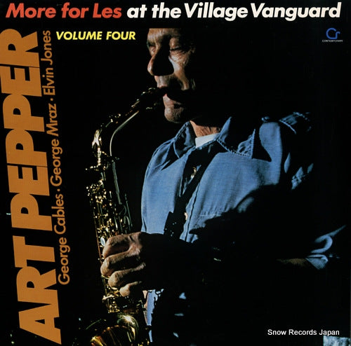PEPPER, ART more for les - at the village vanguard, vol. 4 C-7650