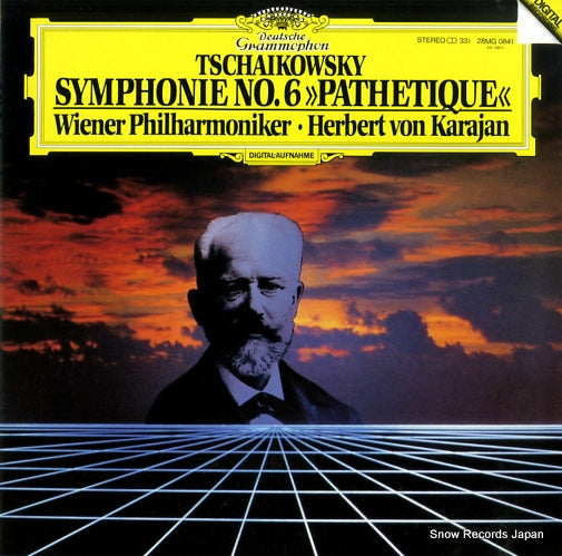 KARAJAN, HERBERT VON tchaikovsky; symphonie no.6 "pathetique" 28MG0841