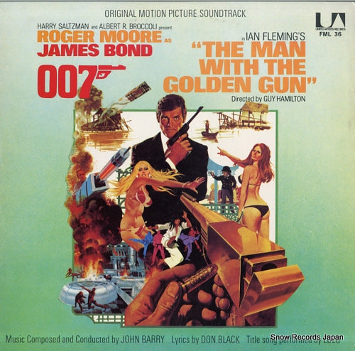 BARRY, JOHN the man with the golden gun FML36