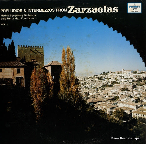 FERNANDEZ, LUIS preludes and intermezzos from zarzuelas vol.1 SUM5093