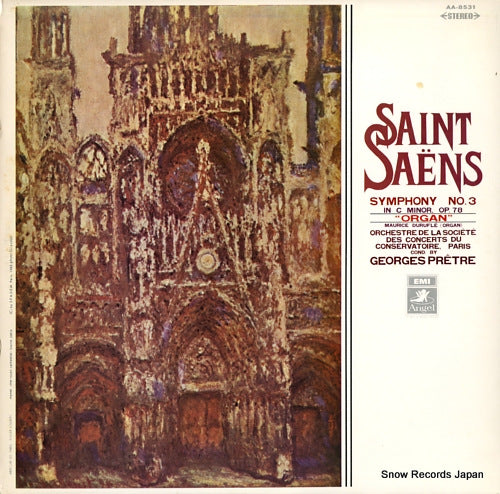 PRETRE, GEORGES saint-saens; symphony no.3 in c minor, op.78 "organ" AA-8531