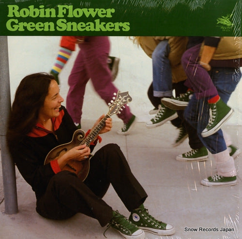 FLOWER, ROBIN green sneakers FF-273