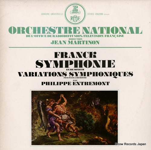 MARTINON, JEAN franck; symphonie en re mineur ERA-2099