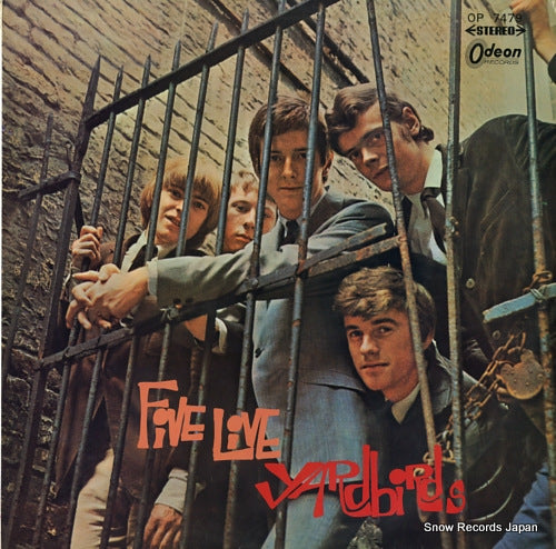 YARDBIRDS, THE five live yardbirds OP-7479