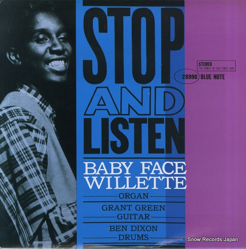 WILLETTE, BABY FACE stop and listen B1-28998