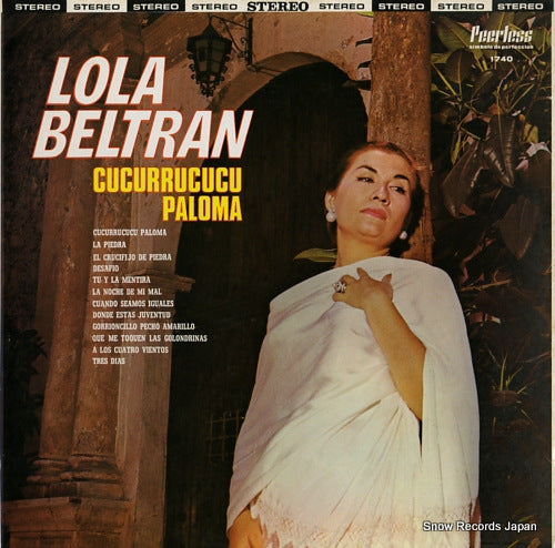 BELTRAN, LOLA cucurrucucu paloma PEERLESS1740
