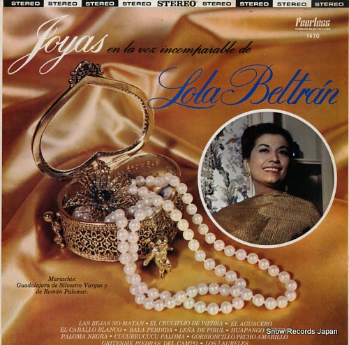 BELTRAN, LOLA joyas PEERLESS1470