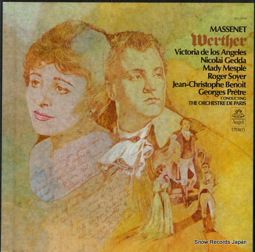 PRETRE, GEORGES massenet; werther SCL-3736