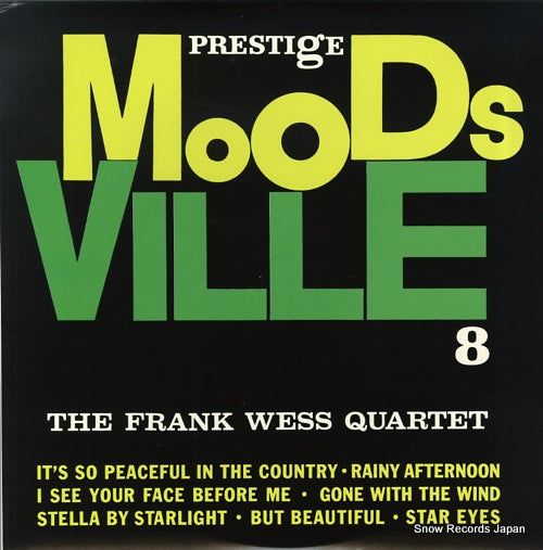 WESS, FRANK the frank wess quartet MVLP-8