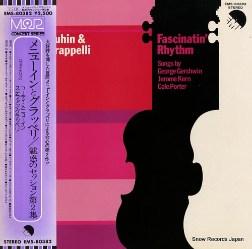 MENUHIN, YEHUDI, AND STEPHANE GRAPPELLI fascinatin' rhythm EMS-80382