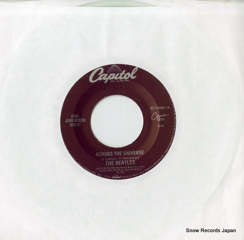 BEATLES, THE across the universe S7-18891