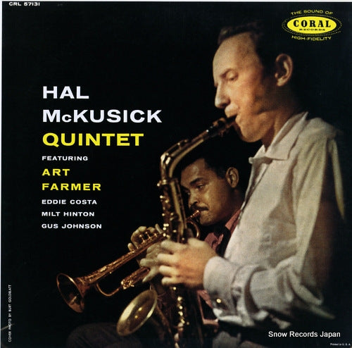 MCKUSICK, HAL hal mckusick quintet featuring art farmer MVJJ-30002