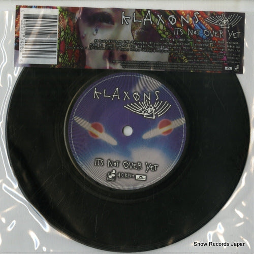 KLAXONS it's not over yet RINSE004SX