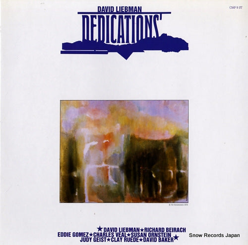 LIEBMAN, DAVID dedications CMP9ST