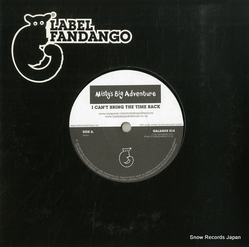 MISTY'S BIG ADVENTURE i can't bring the time black GALAGOS014