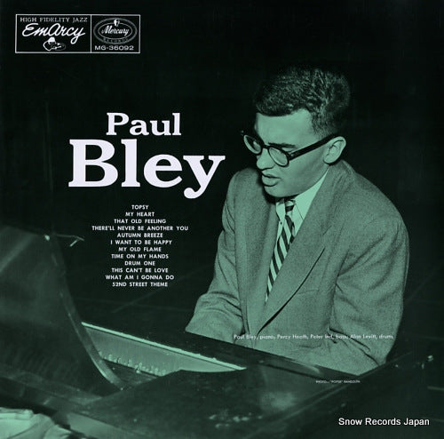BLEY, PAUL paul bley DMJ-5027