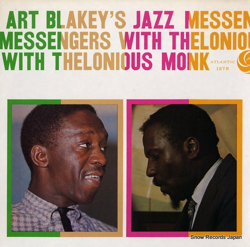 BLAKEY, ART, AND THE JAZZ MESSENGERS art blakey's jazz messengers with thelonious monk SD1278