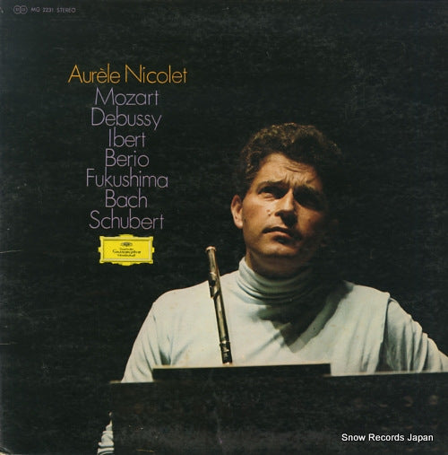 NICOLET, AURELE mozart; partita bwv1013 / sonate fur klavier und flote bwv13 MG2231