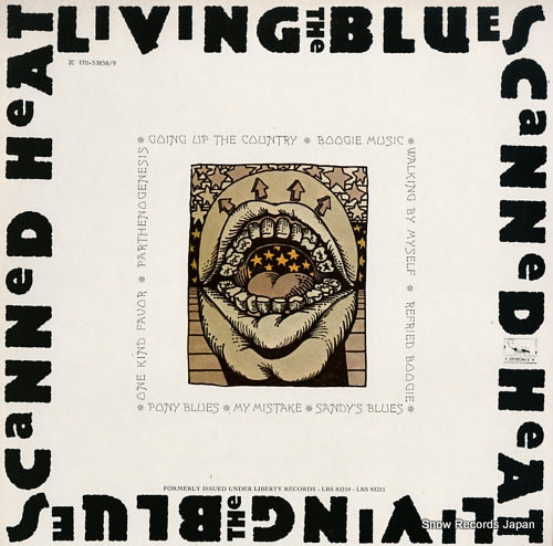 CANNED HEAT living the blues 2C170-53858/9