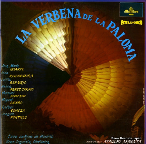 ARGENTA, ATAULFO la verbena de la paloma SCE966
