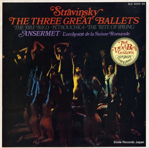ANSERMET, ERNEST stravinsky; the three great ballets SLC6049-50