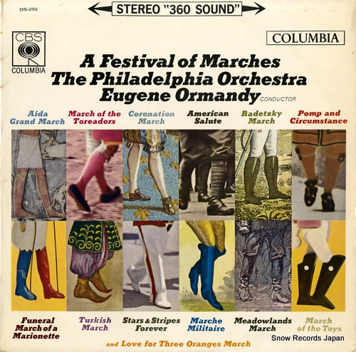 ORMANDY, EUGENE a festival of marches OS-292