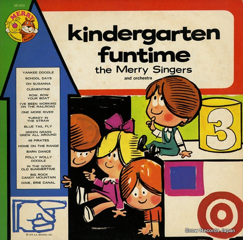 MERRY SINGERS, AND ORCHESTRA, THE kindergarten funtime MR-6010