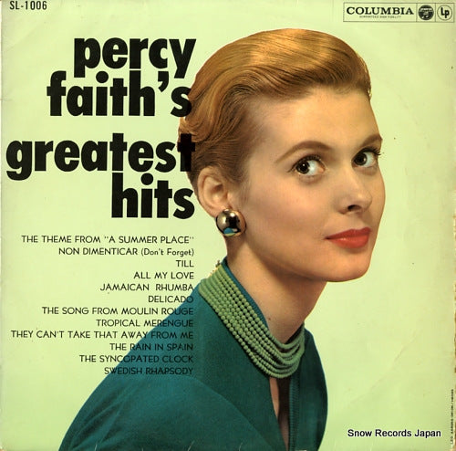 FAITH, PERCY greatest hits SL-1006