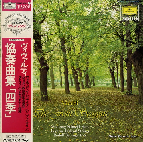 BAUMGARTNER, RUDOLF vivaldi; the four seasons 20MG0302