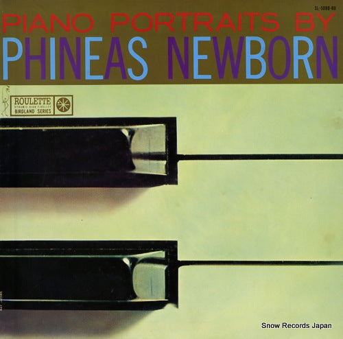 NEWBORN, PHINEAS piano portraits by phineas new born SL-5099-RO