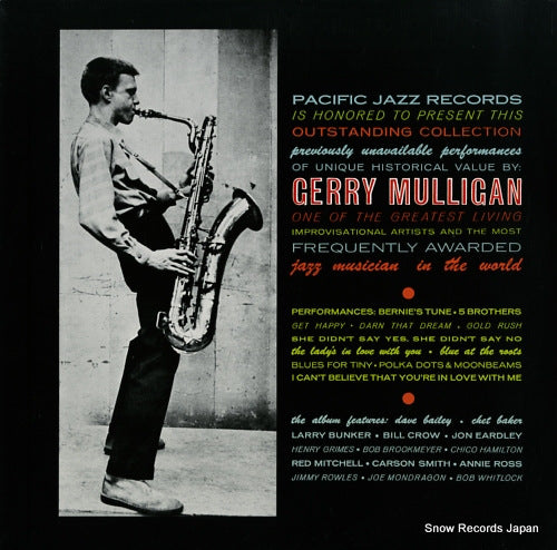 MULLIGAN, GERRY the genius of gerry mulligan PJ-0008