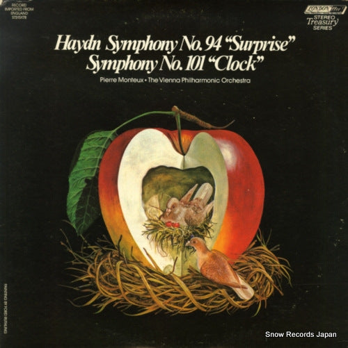 MONTEUX, PIERRE haydn; symphony no.94 "surprise", no.101 "clock" STS15178