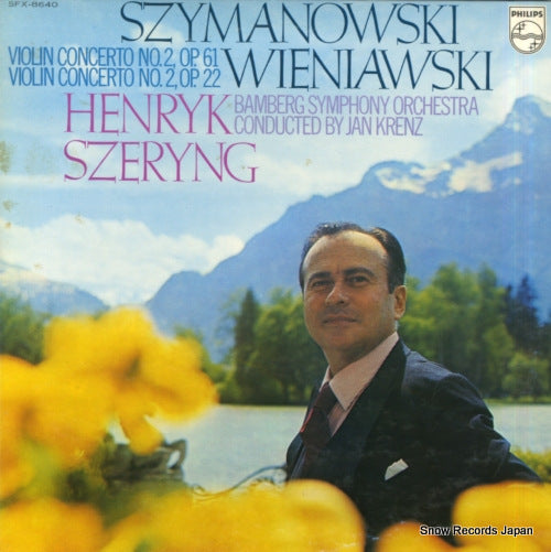 SZERYNG, HENRYK szymanowski / wieniawski; violin concerto no.2 SFX-8640