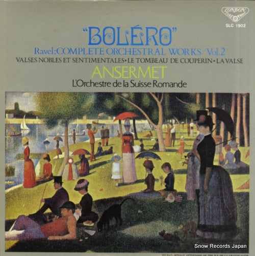 ANSERMET, ERNEST bolero / ravel; complete orchestral works vol.2 SLC1902