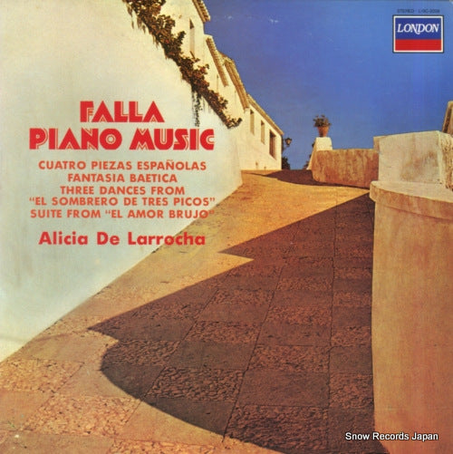LARROCHA, ALICIA DE falla; piano music L15C-2209