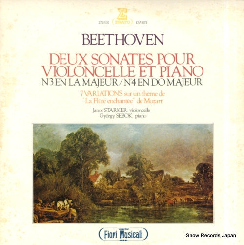STARKER, JANOS beethoven; deux sonates pour violoncelle et piano ERA-1079